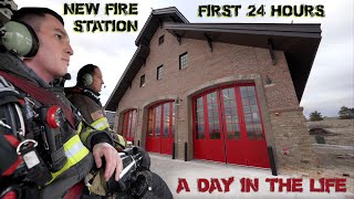 First 24 Hours in a New Fire Station  A Day in the Life [upl. by Hurlow595]