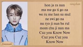 NCT U  Know Now Easy Lyrics [upl. by Lubow929]