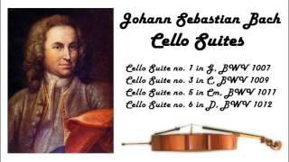 Johann Sebastian Bach  Cello suites in 432 Hz great for reading or studying [upl. by Jesus]