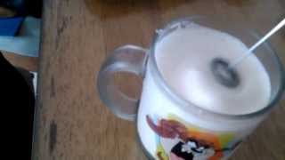 Aerolatte Review Frothing Cold Milk In Under 1 Minute [upl. by Haldane]